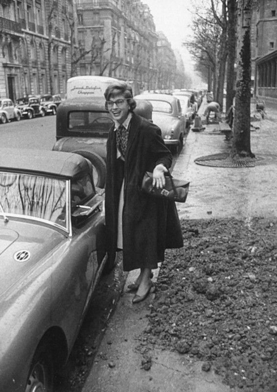 MarieHelene Arnaud in Paris, 1957