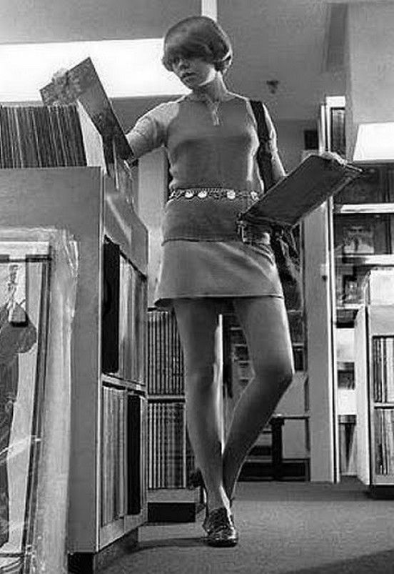 Gym miniskirt talking dirty retro