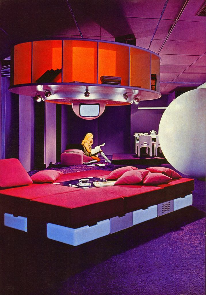 1960s space age kitchen